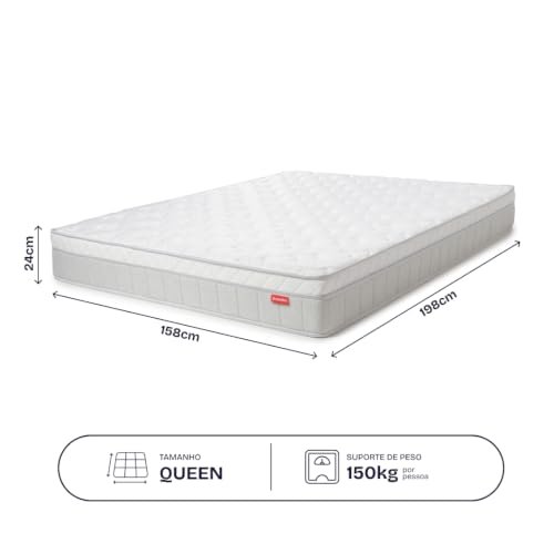 Colchão Queen Molas Ensacadas D33 Smart Balance BF Colchões - imagem 2