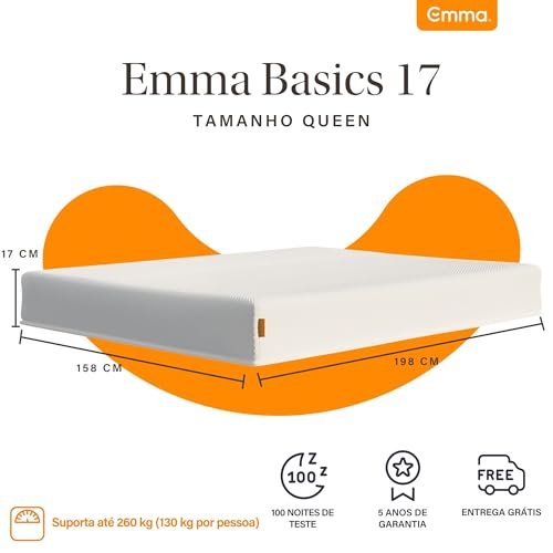 Colchão Queen Emma Basics 17cm - imagem 2