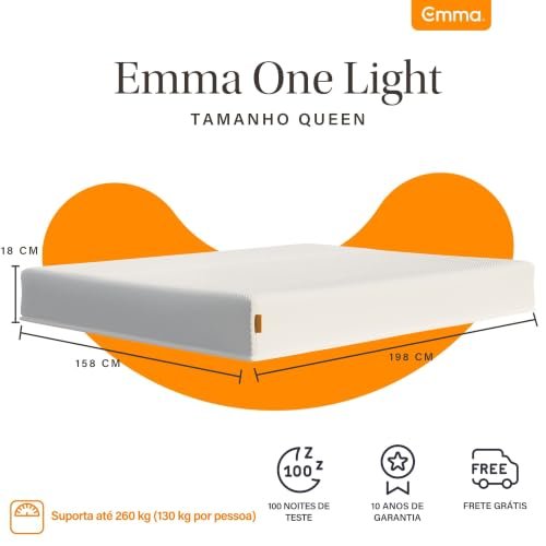 Emma Colchão Queen One Light 18cm - imagem 2