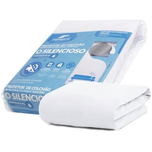 Fibrasca Protetor de Colchão Impermeável O Silencioso Queen (160 x 200 cm)
